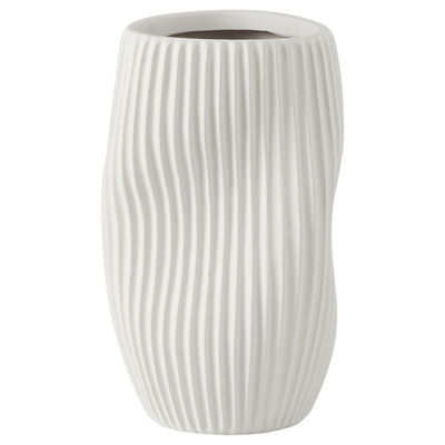 Стильный декор столовой горшки с цветочным дизайном в современной керамической вазе