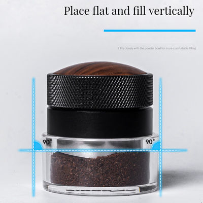 Barista Coffee Tamper 51mm 53mm 58.35mm Нержавеющая сталь с ореховым деревом