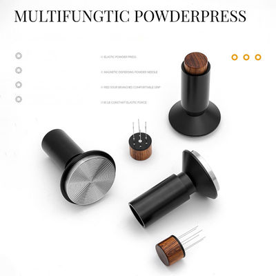 Деревянный кофейный кофейник и распределитель игл для идеального эспрессо 51 мм 53 мм 58 мм