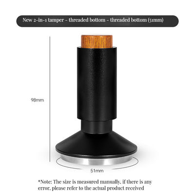 Деревянный кофейный кофейник и распределитель игл для идеального эспрессо 51 мм 53 мм 58 мм