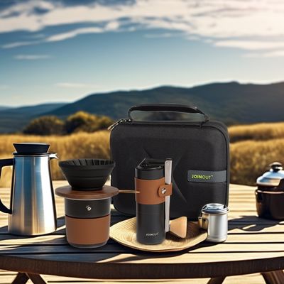 Нержавеющая сталь ручная мельница керамический фильтрующий стакан для легкого кофеварки на ходу