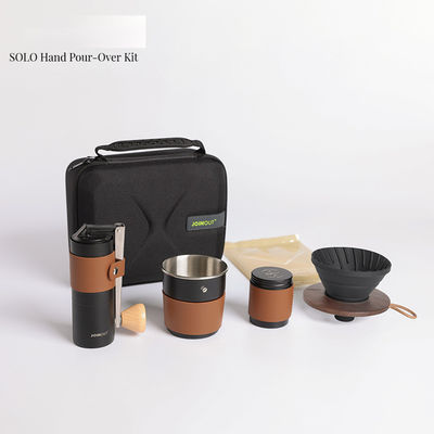 Наслаждайтесь свежим кофе в любом месте с нашей ручной заправки Pour Over Travel Set