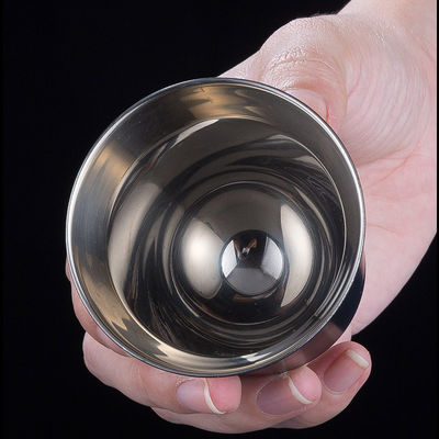 Классический стиль двойной слой стальной чашки для теплоизоляции и вечеринок