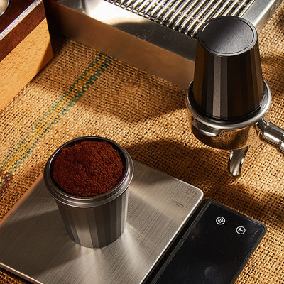 Нержавеющая сталь Barista дозирующая чашка настраиваемая для точного измерения порошка кофе