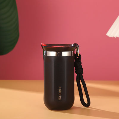 Настройка логотипа стальной кофейной кружки 350 мл 450 мл вакуумные бутылки для кемпинга