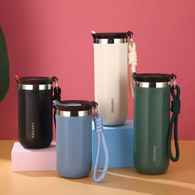 Портативные 350 мл 450 мл вакуумные чашки из нержавеющей стали для модного логотипа