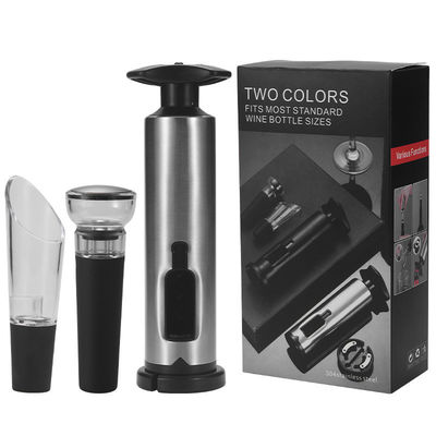 Рождественские подарки Металлический открыватель бутылок с автоматическим наливом и зарядной батареей