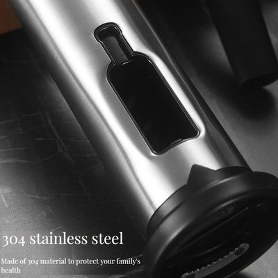 Рождественские подарки Металлический открыватель бутылок с автоматическим наливом и зарядной батареей