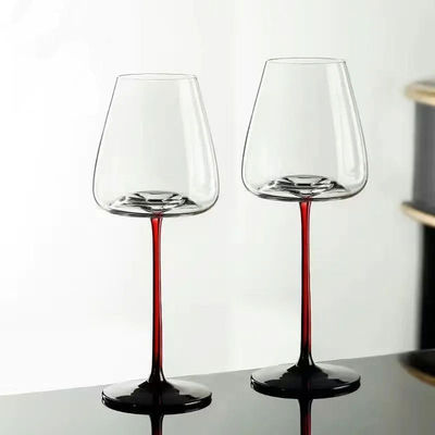 Стеклянная чашка для питья Luxury Vintage Red Rod Burgundy Goblet для свадебных подарков