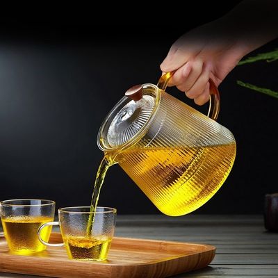 Стильные боросиликатные стеклянные молочные кружки - 1000 мл прочные долговечные теплостойкие котлы