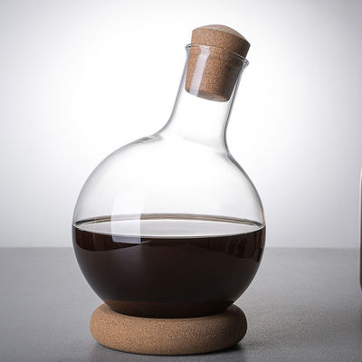 Классический дизайн стиль красное вино декантер с быстрым сливом ровком Изготовлен из боросиликатного стекла