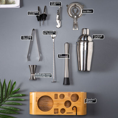 Нержавеющая сталь коктейль шейкер набор верхний бар аксессуары для дома гостиницы и ресторана