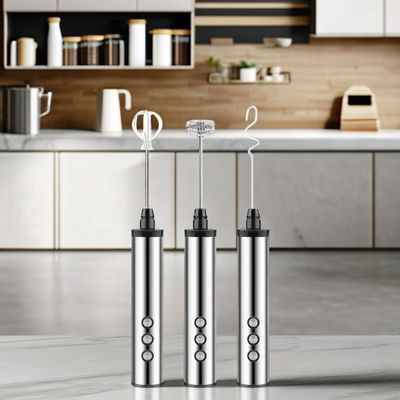 Нержавеющая сталь Виск Электрический кофейный пенальщик Современный дизайн для пенания молока рукой