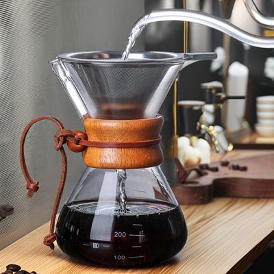 Домой Гостиница Ресторан Офис Керамическая Порцелановая Кофейная Чашка 400 мл Стеклянный Кофейный Сервер CH2