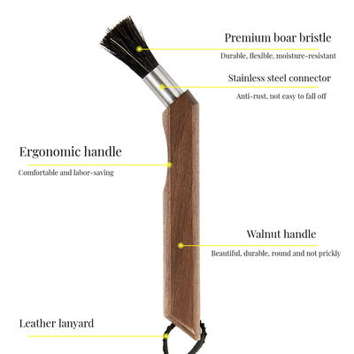 Длинная ручка двойной сухой щетки для ванны для супермаркетов