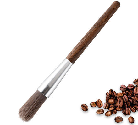 Деревянная ручка с бортовой щеткой для чистки для кофемашины экологически чистый и долговечный