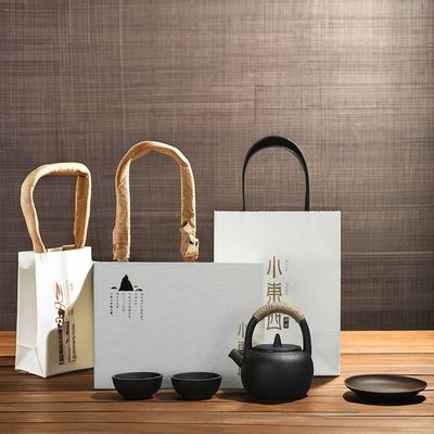 Подарочная коробка в стиле ретро-дизайн Кофейный набор с водонепроницаемым ручным кофейным горшком