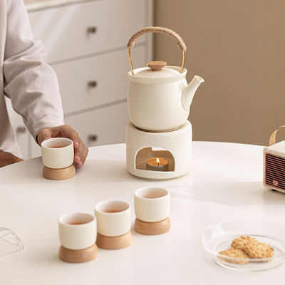 Керамический чайный обогреватель в европейском стиле для дома, гостиниц, ресторанов и офисов