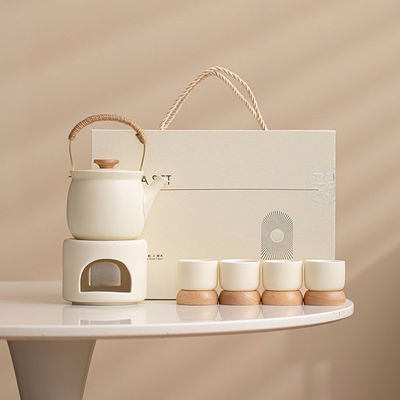 Керамический чайный обогреватель в европейском стиле для дома, гостиниц, ресторанов и офисов