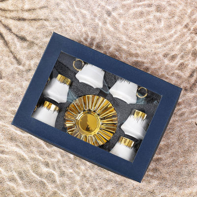 Элегантный дизайн кофейной и чайной обоев керамический западный обеденный набор для устойчивой жизни