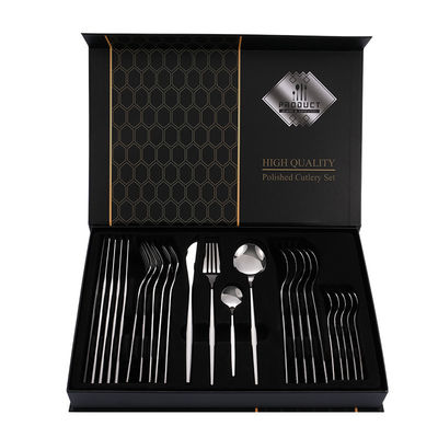 101 Набор пластинки из нержавеющей стали для прямых отелей Nordic Spoon Fork Knife Set Gold/Sliver