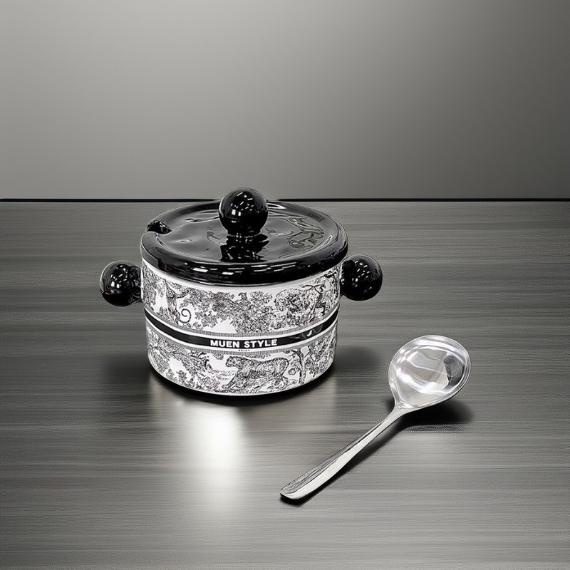 Национальный дизайн прилива многослойная керамическая плодовая тарелка для домашней гостиной микроволновая