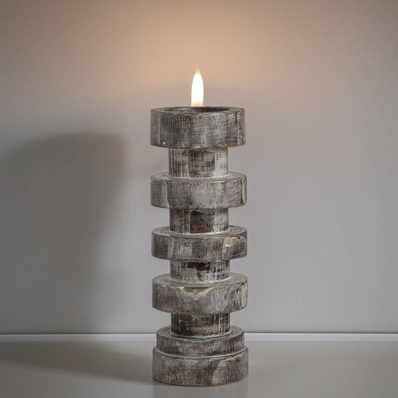 Ручная работа современный мраморный подсвечник для рождественской вечеринки декор натуральный камень стойка