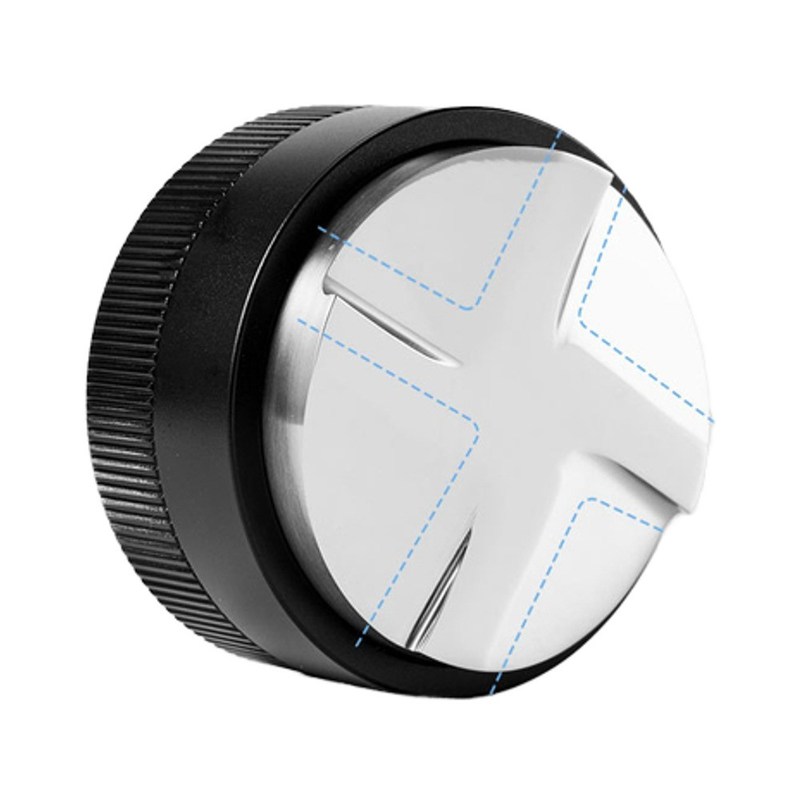 58мм нержавеющая сталь кофейные бобы подделка экологически чистый четырёхствольный порошковый молоток для бариста