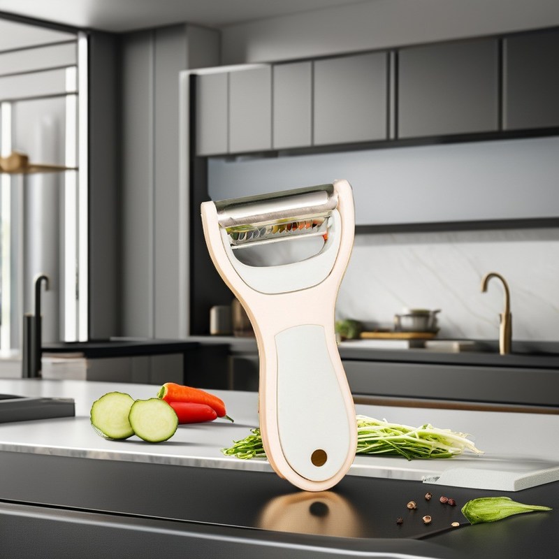 Ручная расточительница овощей 2-в-1 металлоочиститель прочный мини стальной ручной инструменты нескользящий ручка безопасный для коммерческой