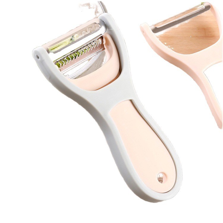 Нержавеющая сталь фруктовый и овощный шелкопрядильщик 2 в 1 многофункциональный кухонный инструмент