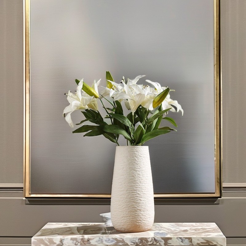 Домашнее украшение свадебного стола Низкий MOQ Керамическая ваза дизайнера для ручного декора