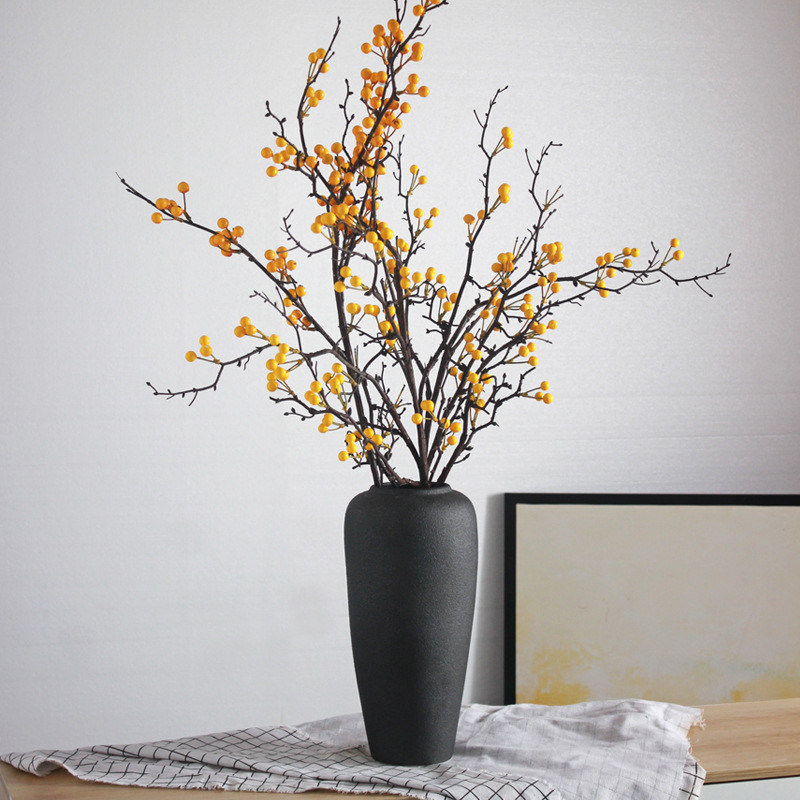 Современный скандинавский домашний декор керамический вазовый набор с травой Пампа и натуральными сушеными цветами