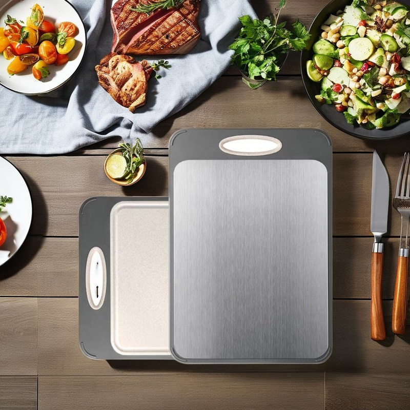 304 Нержавеющая сталь для кухонной резки с антипластовым дизайном и антискользящей функцией