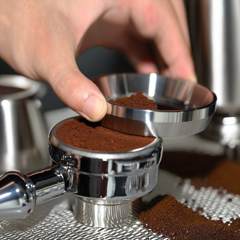 Нержавеющая сталь кофейные бобы подделывают экологически чистые металлические кольца для повышения эффективности портафильтра