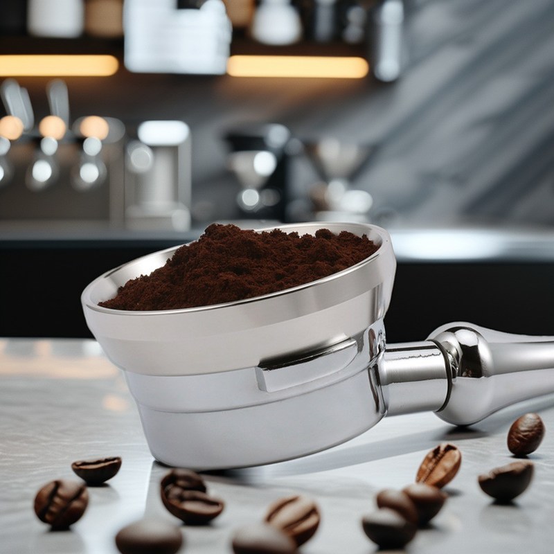 Интеллектуальный дизайн Металлический кофейный дозировочный ворон экологически чистый портафильтр