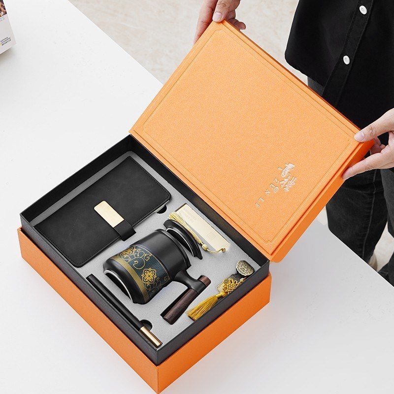 Керамический фарфоровый кофеварка на заказ логотип подарок набор с ручкой чайный набор стиль дизайна блокнота