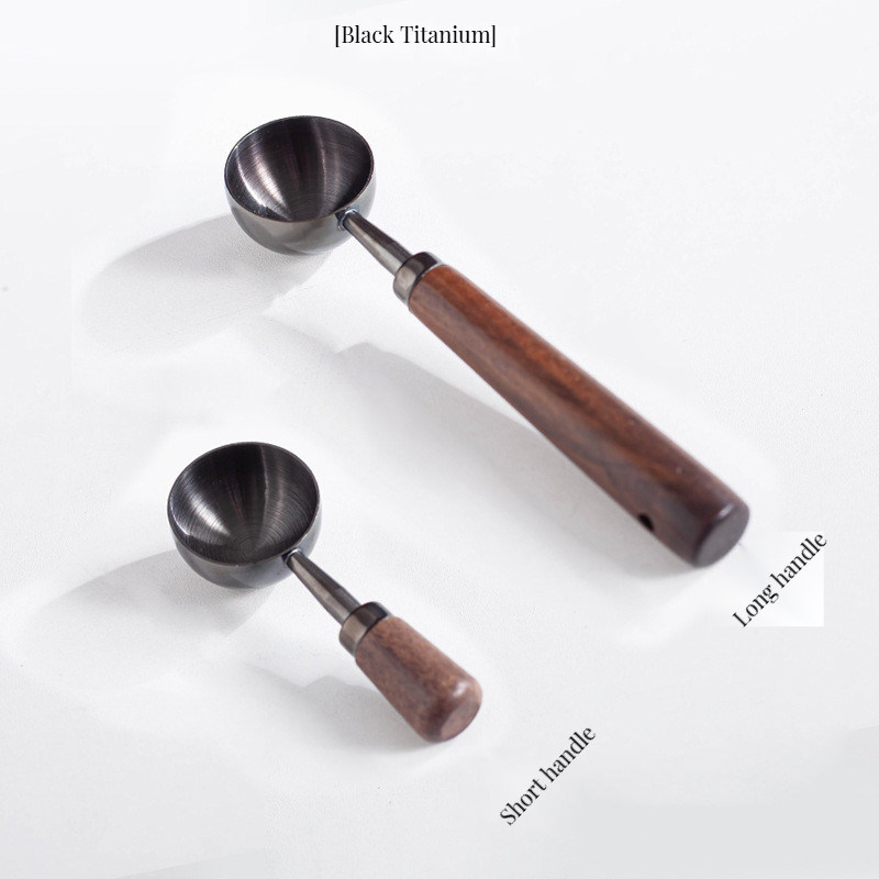 Рестораны и дома Нержавеющая сталь Кофейные ложки с экологически чистой ручкой