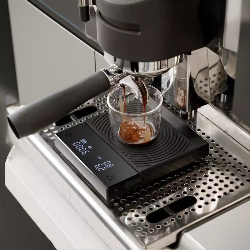 Черное зеркало дизайн Кафе Весы для кухни 2 кг Вместимость и питание USB