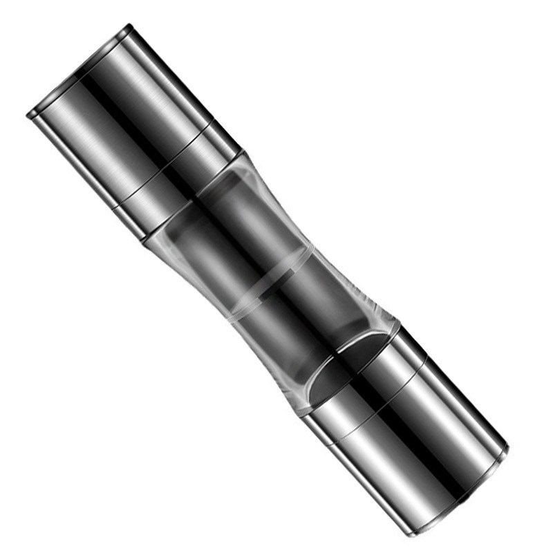 Регулируемая толщина Двойная голова стеклянная бутылка Солевая перечная мельница для ресторана