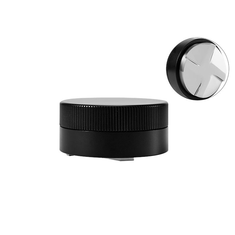 Ресторан. Дом.Кофе Нержавеющая сталь Эспрессо с ореховой деревянной крышкой 58 мм