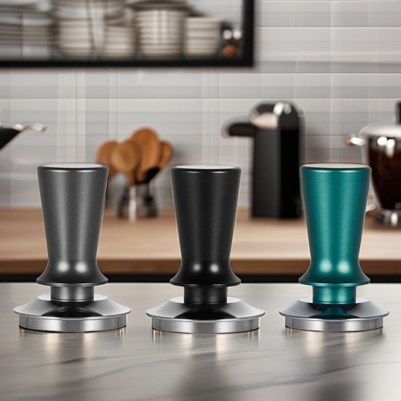 Калиброванное давление и весеннее нагрузка Кафе Tamper Barista инструменты для идеального эспрессо