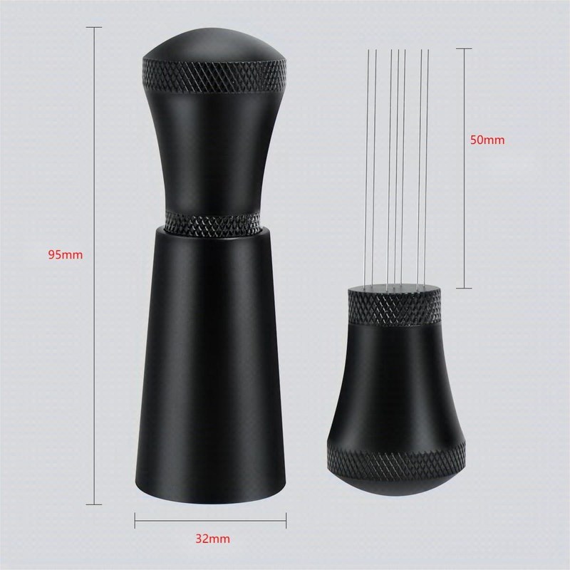 Кофейный порошок смешивающий инструмент портативный распределитель эспрессо из нержавеющей стали со стойкой