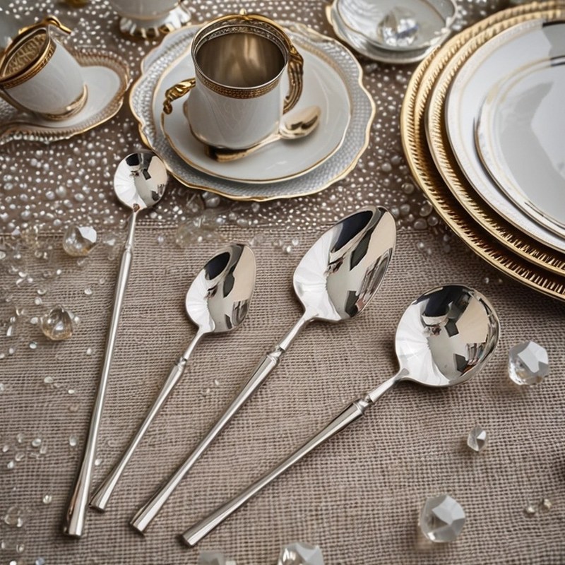 Техника Остекленный роскошный набор из нержавеющей стали для гостиниц и свадеб